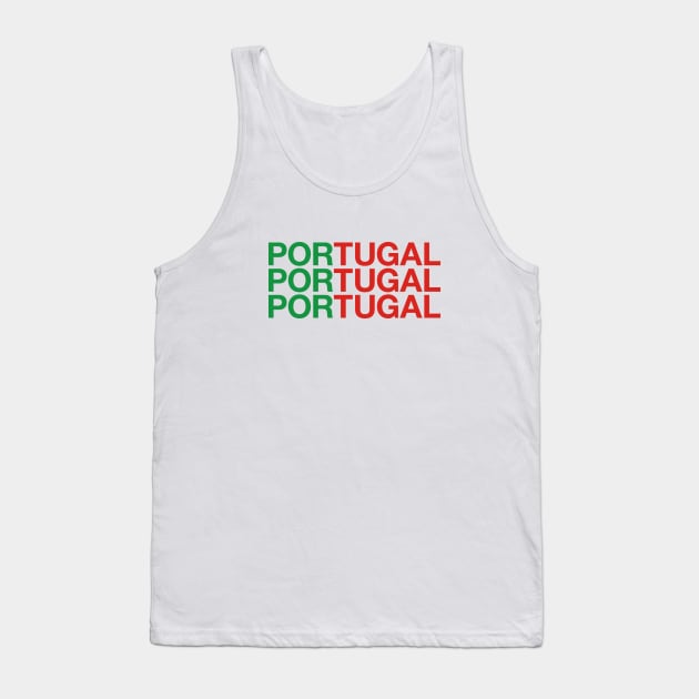 PORTUGAL Tank Top by eyesblau